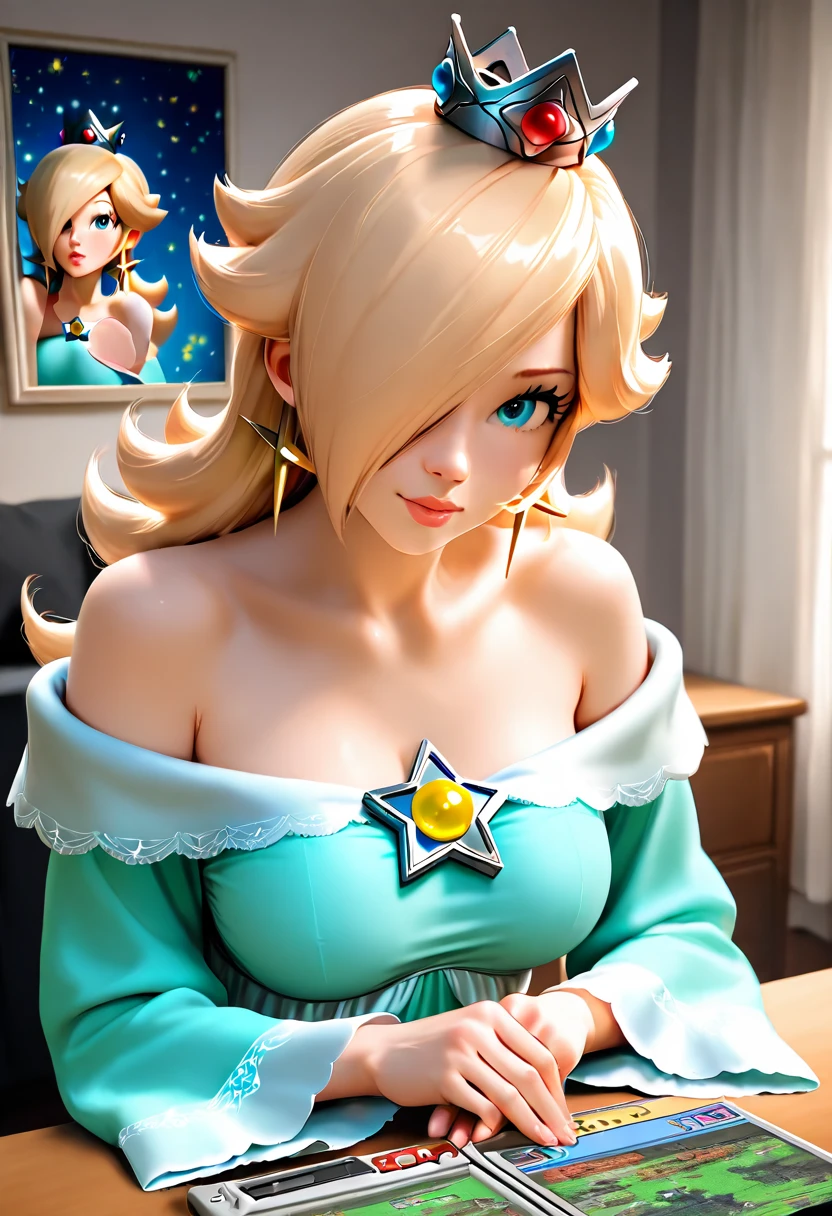 ((high detailed, best quality, 4k, masterpiece, hd:1.3)), ((best quality)), (((HD))), (((8k))), (ultraDH), (ultra HD), Snowy Forest background, snowflake pattern, blue eyes, BREAK blue eyes, seductive, attractive, smooth anime cg art, 36C breasts, long legs, vivid colors, detailed digital art, slim body, perfect skin, blonde hair, long hair, light hair, blonde hair, BREAK crown, cleavage, 36C cleavage, looking at viewer, BREAK looking at viewer, extremely detailed face, earrings, gem, dark black makeup lips, dark gothic eyeshadows, dark eyeshadows, black eyeshadows, black sexy lips, dark lips, very dark lips, (perfect hands, perfect anatomy), black makeup, black medium lips, black thick lips, detailed fingers, five fingers per hand, 5 fingers, (1 girl), detailed lips, detailed black lips, black painted lips, gothic painted lips, BREAK night, night sky, (breast focus), (arms outstreched:1.2), (from above:1.1), (breasts out:1.3), (off shoulder:1.1), ((blue clothes)), ((light blue bra)), ((blue bra)),
