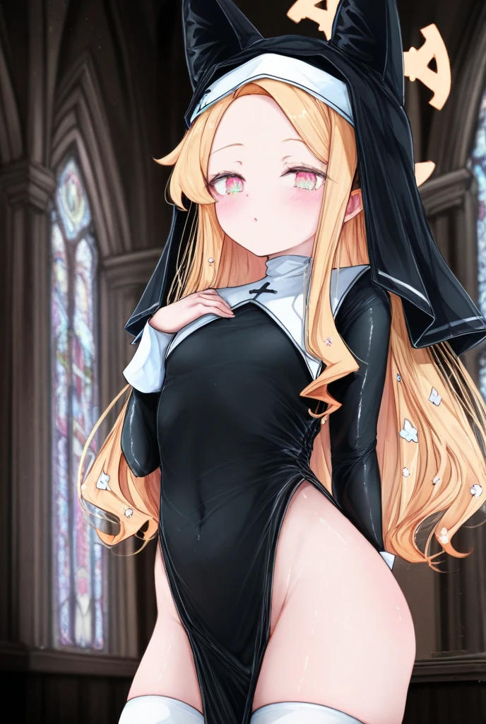 Cherry blossom background,(((((dress lift Transparent see-through cloak))))),((naked)) NSFW Long Hair Blonde Toddler girl 5 years old Elementary school student, shot from below White Veil No panties((chignon))(extra long hair))((blunt bangs))((pussy))((bitch))((nipple piercing))((tsurime))((big eyes))((skinny body))((tall))(pale white skin))((botanical print))((toddler))((show off nipples under shirt))(pale white skin))((botanical print))((toddler))