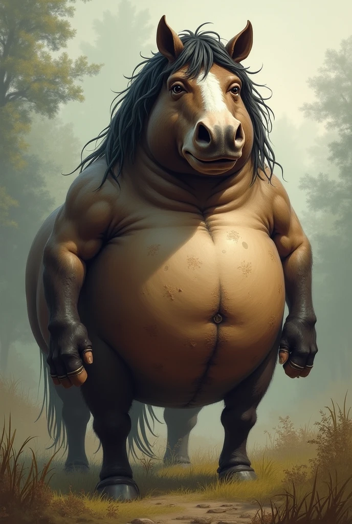 A donky with a big penis