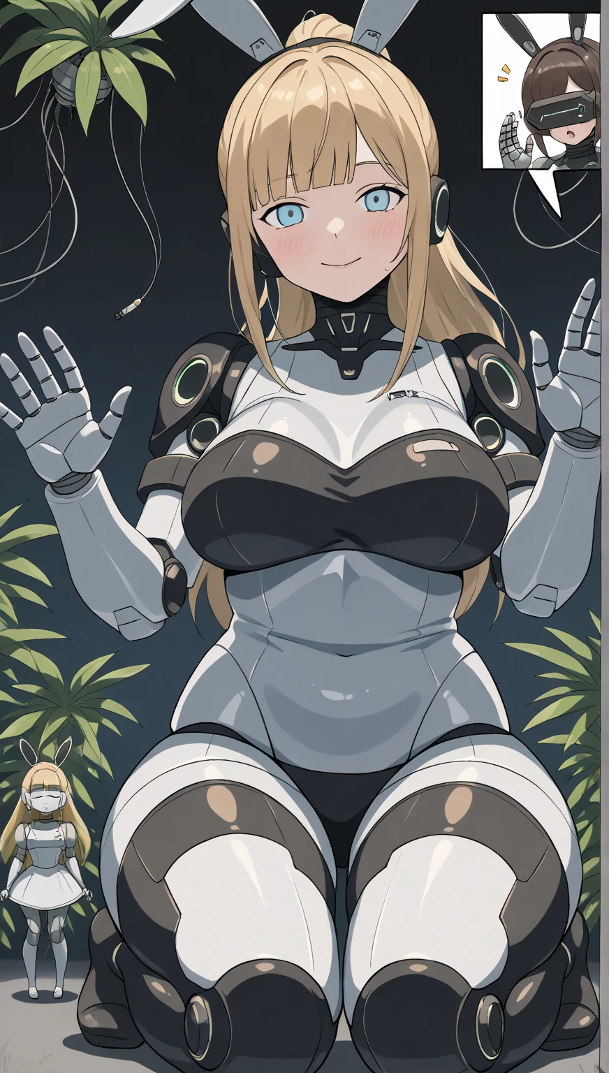 1girl, blonde hair, spider, spider web, silk, green eyes, konosuba, large breasts, waifu, muscular
masterpiece, best quality, highly detailed