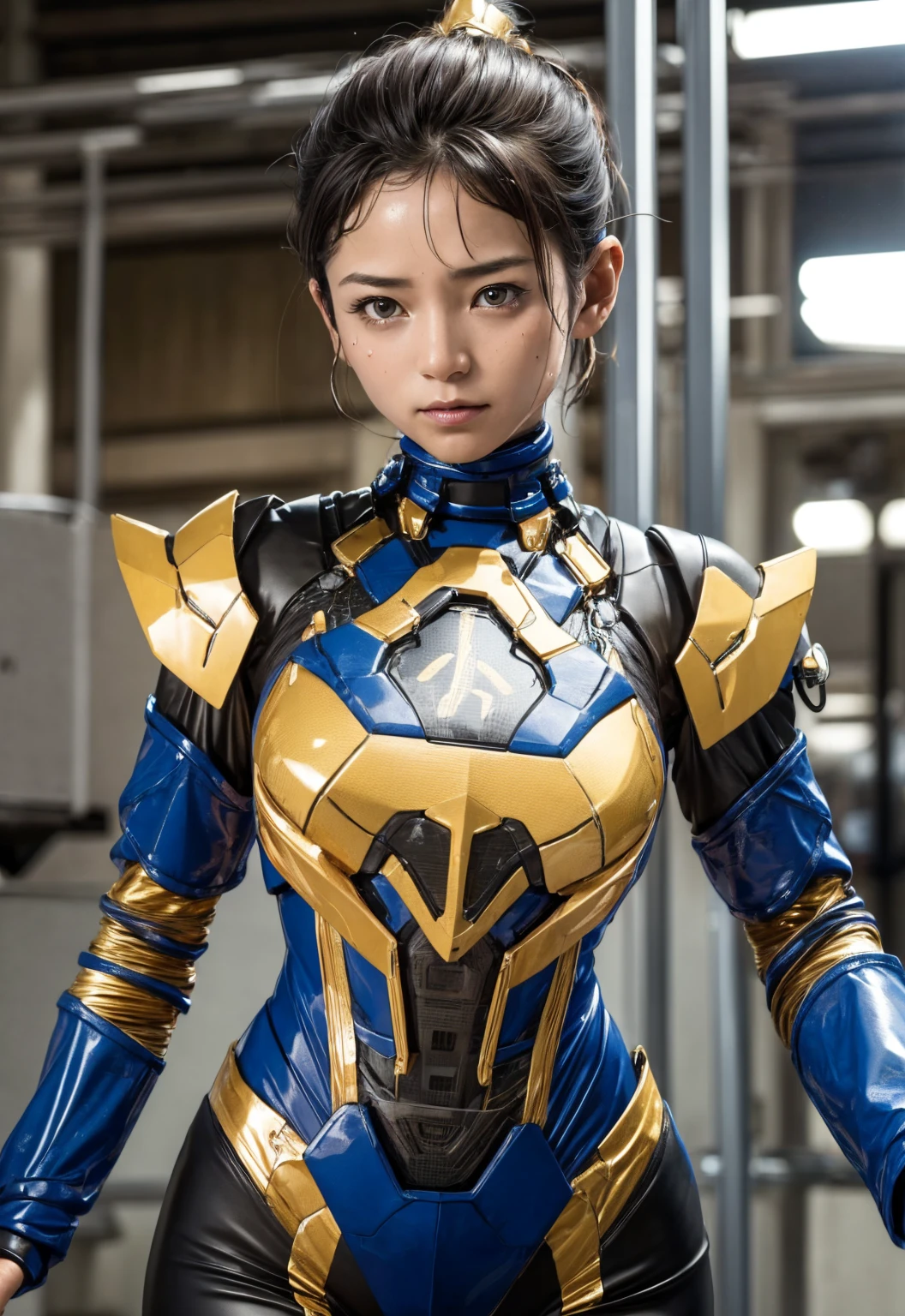 Textured skin, Super Detail, high details, High quality, Best Quality, hight resolution, 1080p, hard disk, Beautiful,(Gundam),(sailormoon),beautiful cyborg woman,Mecha Cyborg Girl,Battle Mode,Girl with a Mecha Body,She wears a futuristic Gundam mecha,Fulll body Shot