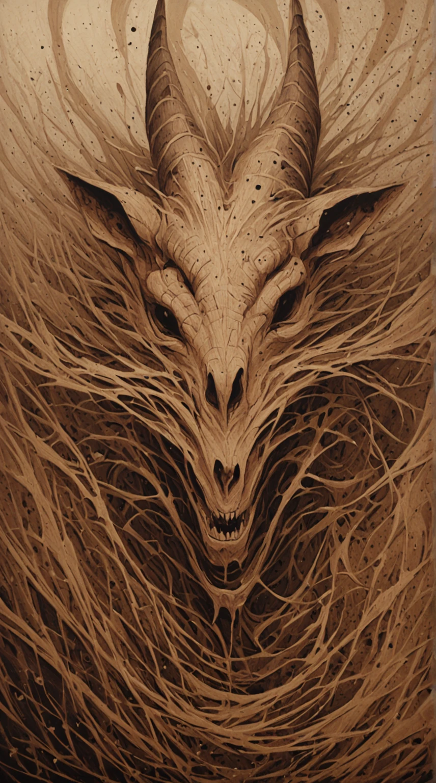 (Highest quality、High resolution、8K、Accuracy、masterpiece: 1.2)。Strange landscapes and monsters。