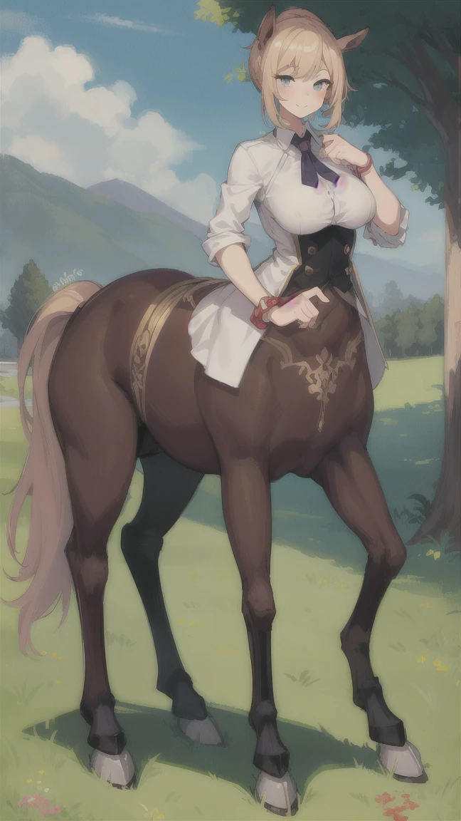 ((best quality)), ((anime masterpiece)), (detailed), cinematic lighting, vivid color, 8k, perfect face, large breast, a female knight riding a walking white horse in the woods+, (long hair, {black hair}, white clothes, blue miniskirt, leather boots), (white horse, saddle, stirups, reins: 1.5)++, forest, scenery, from side: 1.5, anatomically correct,