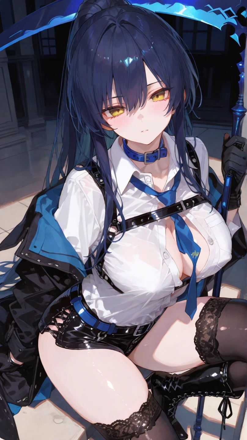 (masterpiece:1.4), (highest quality:1.3), (high resolution:1.2), Perfect Anatomy, Well-formed face,Accurate depiction,Precise depiction,Beautiful depiction,(Rui々Shishi Body:1.1), (Healthy Body:1.1),(Shiny Hair:1.2), Well-formed face, Glassesをかけた, Glasses, Face, Lewd smile, Large Breasts,Big Breasts, Big Tits, Tight waist,Well-balanced body, Flexible legs, Flexible fingers, Ponytail, 1girl, 1 girl, Clothes stuck with sweat, Erect nipples covered by clothes, With clothes on, In underwear, negligee, (baby doll:1.2), Sexy Lingerie, Lace panties, Shift panties, see-through, See-through clothes, Pink clothes, panty a side, vaginal sex, Sex, insert, rape, Normal position, Put your arms between your legs, Opening the pussy with fingers, spreading pussy,spread pussy, Open up, Precision, Precision Pussy,unused pussy, unused pussy, Love juice dripping pussy, Beautiful genitalia, clitoris, 勃起したclitoris, (girl trembling with sexual climax:1.3), Open your mouth wide,Right hand near face, Gesture with right hand, Blowjob gestures, handjob gesture, Fellatio imitation, Negotiating a blowjob, Paid dating, aid communication, prostitution, Inside the car, Assistant seat, カーSex, nsfw,