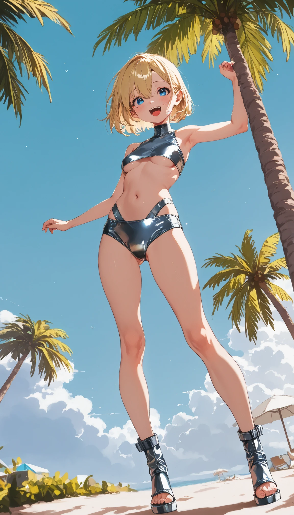 GTA5, mint bikini, brief, on cruiser