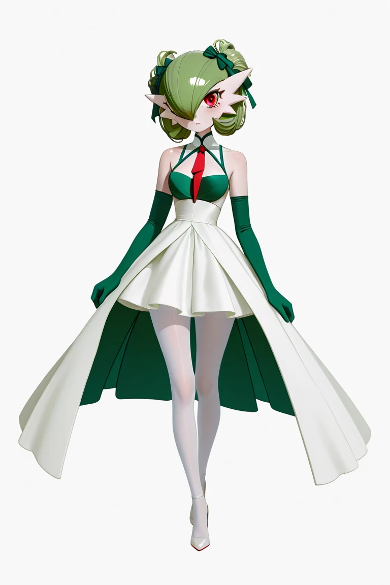 gardevoir, white dress, creatures \(company\), game freak, nintendo, pokemon, pokemon \(game\), at night, on grass, full moon, 
BREAK
bangs, colored skin, female focus, flat chest, gen 3 pokemon, green hair, green skin, hair over one eye, multicolored skin, pokemon \(creature\), red eyes, short hair, two-tone skin, white skin
BREAK
,full body, (chibi:0.7), [realistic], [3d], (3dcg), ((octane render)), [fisheye],full body,dutch angle, harada takehito
BREAK
(8k, RAW photo, best quality, masterpiece:1.2), ultra high res, (((realistic, photo-realistic))), professional lighting, detailed lighting, professional photography, fisheye, dynamic angle, high quality, high res, extremely detailed, bloom
BREAK
depth of field, sketch, sharp focus, soft lighting, good composition, god light highlight, detailed, (((photorealistic details))), detailed skin, to8contrast style