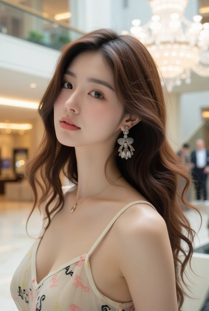 (8k, RAW photo, best quality, masterpiece:1.2), (realistic, photo-realistic:1.37), professional lighting, photon mapping, radiosity, Korean Doll, park, white summer dress