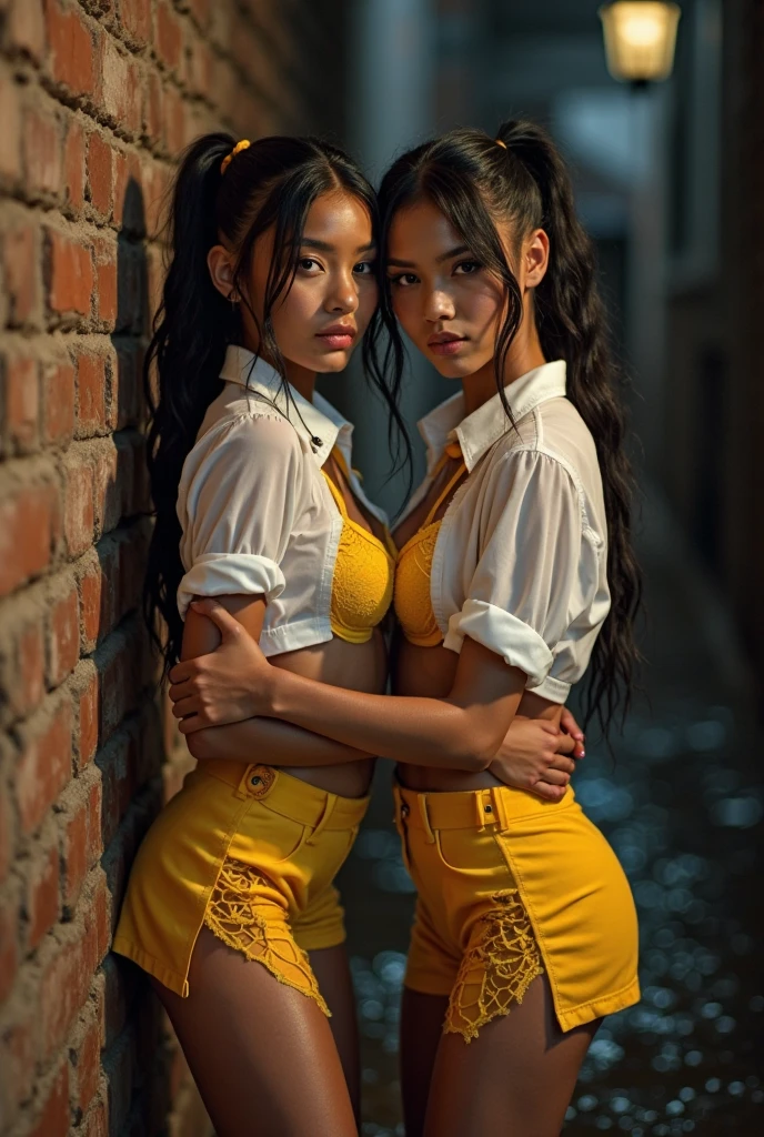 (master part, Qualidade Superior, best quality, Arte Oficial, Beautiful and Aesthetic:1.2), (1girl:1.3), dark brown hair pulled back, em uma juba desarrumada, plaits, extremamente detalhado, retrato, Olhando para o Viewer, sozinho, (corpo inteiro:0.6), detailed Background Story, fechar para cima, suado, sweating, ((pintura facial, tatuagens tribais)), (Hot Summer Desert theme:1.1), Rainha da guerra asteca humana, rosto elegante, cara longa, charlatan, Sorriso, Misterioso, Caminhando na selva, revelando trajes astecas, armadura asteca de jade ornamentada, penas no cabelo, armadura emplumada, midriff nu, couro marrom, roupas forradas de pele, Botas longas, Fivelas, Correias, Bolsas, maquahuitl e escudo, tecido bronzeado, couro marrom, ((((seios gigantescos, dentadura da pele, clivagem)))), musculoso, forte, cintura fina, Quadris finos, pernas longas, musculoso legs, medieval (exterior da selva:1.1) Background Story, dark Misterioso lighting, Sombras, magical ambiance, Dutch angle,