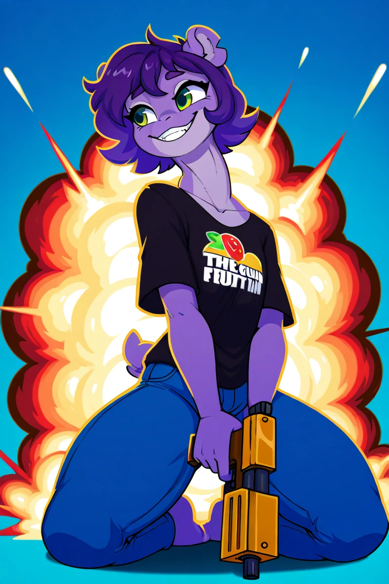 girl, alone, Saiyan, spiky red hair, green eyes, slim, slim thin waist, wide hips, dark skin, medium breasts, white t-shirt, black pants, super saiyan, lightning , red lightning, red lightning , energy , ki energy, red energy, used energy to create a huge ball of energy with both hands attacking his opponent with his enormous energy