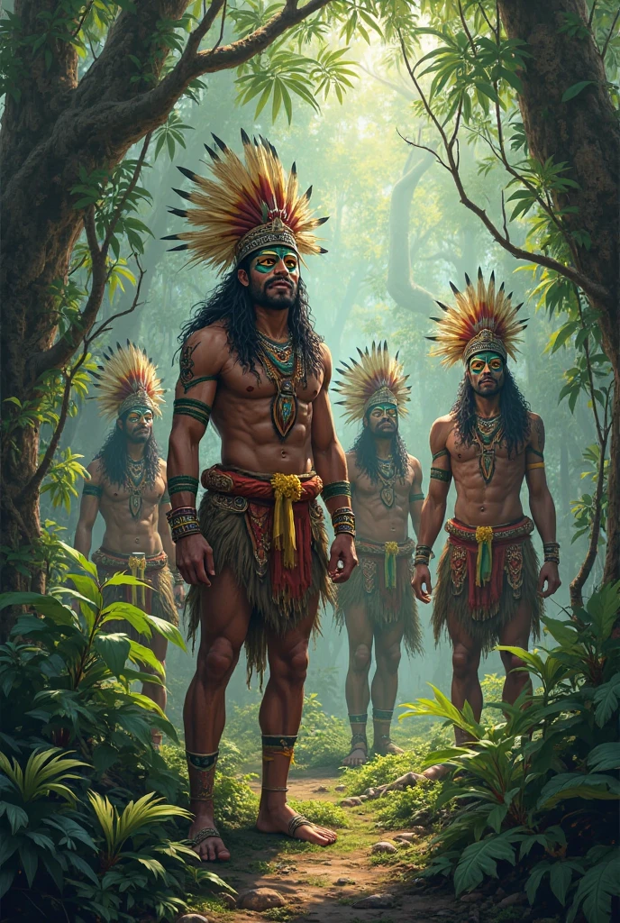 indigenous people dominating Brazil