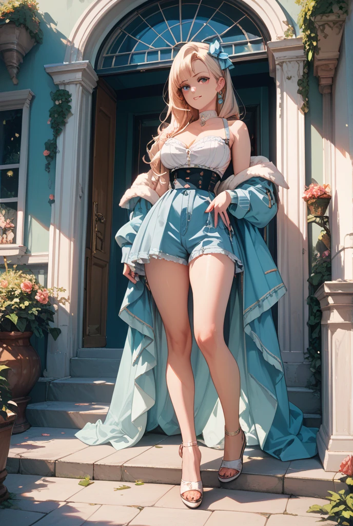 gorgeous gray hair,teenage wife,Bigchest,Real-time 2D images