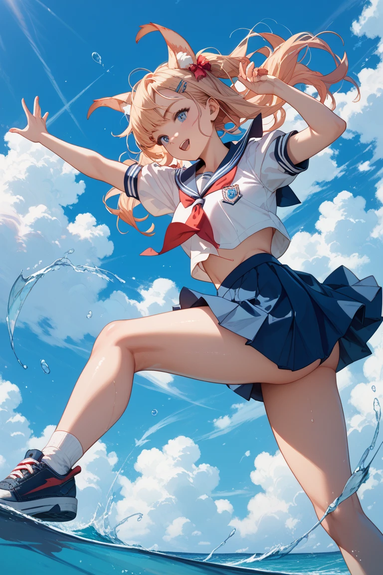 Happy,Jump,Highest,smile,girl,cute