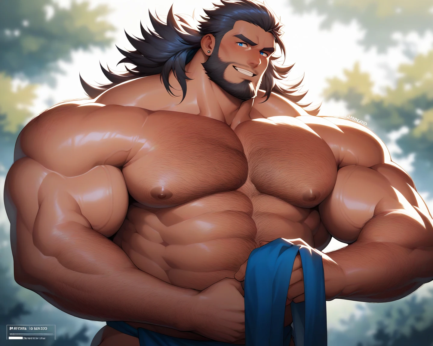 (Masterpiece:1.2), Kraven the Hunter, muscular giant, flexing, massive bulging biceps
(Best Quality, 4k, 8K, high resolution), Kraven the Hunter transformed, muscular giant, showing off, impressive biceps

Kraven the Hunter, once a human opponent, now a colossal figure, flexes his massive biceps, muscles bulging, veins popping, a testament to his newfound strength.