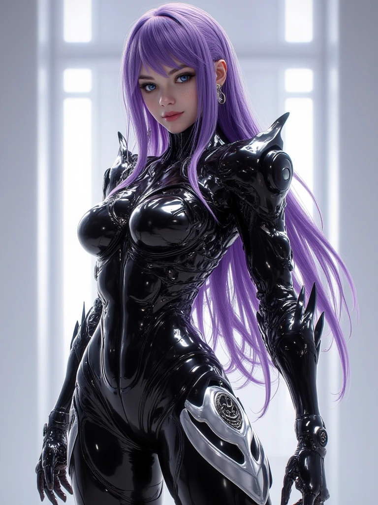 (((front view))), ((Masterpiece)), ((ultra high definition)), ((ultra high resolution)), ((full sharpness)), ((maximum quality)), ((Cinematic)), ((8k)), ((Samantha Eve Wilkins/Atom Eve)), ((completely identical to the cartoon)), ((Invincible Cartoon)), ((alone)), ((full body)), ((ultra detailed face)), ((ultra detailed eyes)), ((ultra realist eyes)), ((ultra detailed irises)), ((totally normal irises)), (((identical irises))), ((ultra delicate hands)), ((ultra detailed hands)), ((very small hands)), ((ultra detailed fingers)), ((natural lighting)), ((malicious smile)), ((smooth skin)), ((natural skin), ((totally ultra realistic)), ((repeat the same face)), ((always the same face)), ((repeat always the same face)), ((always the same body)), ((always the same proportions)), ((always the same clothes)), ((looking at the camera)), ((natural colors)), ((full emphasis on every detail such as hair color, attire, body proportions)), ((Atom Eve))