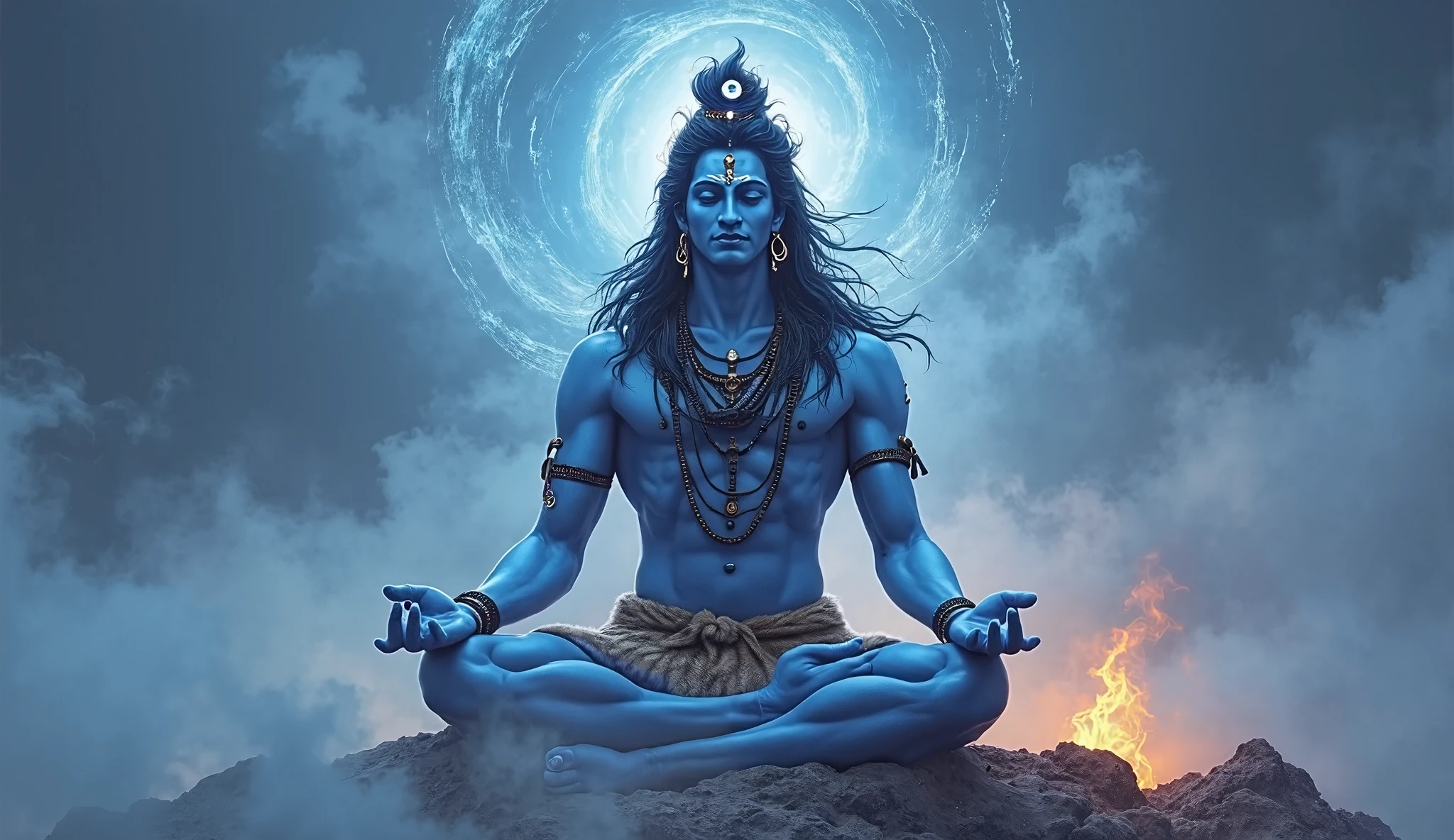 Lord Shiva, dhyanam, meditation
