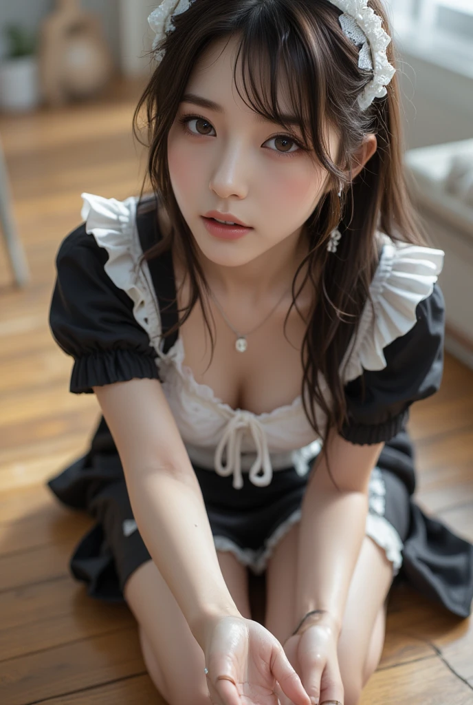 in a hotel room, age 25, on top of the bed, ((Dorsal position、Raise your hips、Inset、Deep joy、Strong pain、Ecstatic eyes:1.2),desperation, ((I close my eyes and sigh heavily:1.2))、Ecstatic face、Make-up natural, Climax Expression、I look up、looking at the ceiling、To hold on:1.5)), Close your teeth、The entire body is designed, Granblue pattern: comely, sweet and cute gothic lolita girl wearing ruffled lace socks ( Um comely rosto doce) 巨大なneckleace、thighs thighs thighs thighs、Gothic Lolita Dress Head Gothic Lolita Fashion、skirt with ruffles、shining skin、neckleace、Lots of frilly socks、long wavy silver hair、offcial art,Highly detailed CG Unity 8K wallpaper, (work of art:1.0),(highest quallity:1.0), photoshoot, 8K, Be careful when browsing, high resolution, Photo Kodak 400, Film grain, Lens flare glare,See your viewers