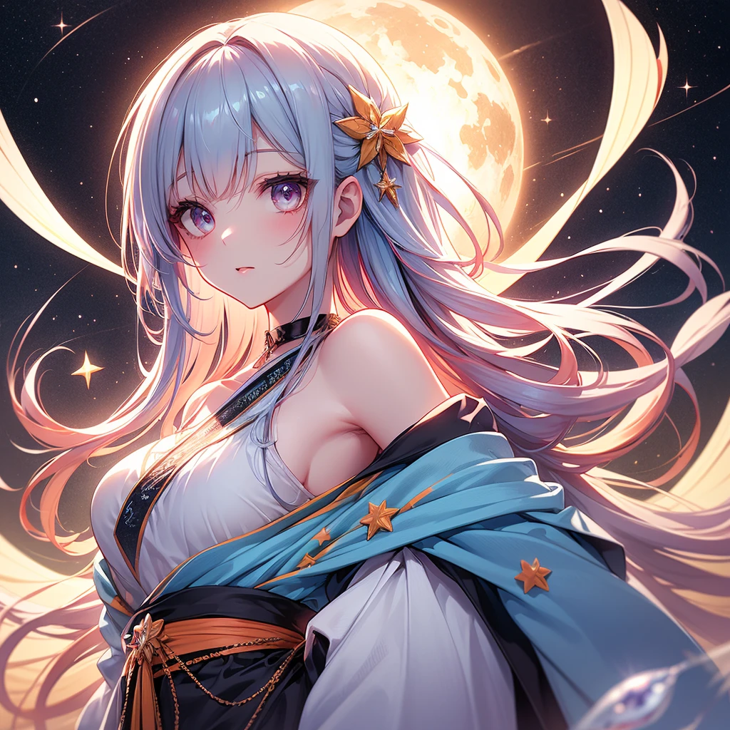 ((shylily)),(masterpiece:1.2),(best quality:1.2),There  a woman's back in ancient China, SOLO，own，Bare back tattoo, (Hanfu, Ancient Chinese clothes), Pink and white clothes close-up，beautidful eyes，detailed face with，like a dream, Red and blue-green flowers, Ukiyo-style, Works of art in the style of Guwitz, Guviz, Alphonse Mucha and Rose Drews, A beautiful artistic illustration