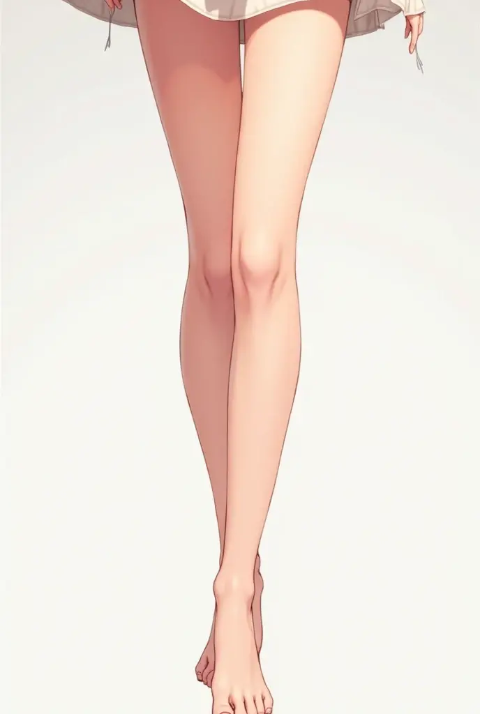 lower body white skin