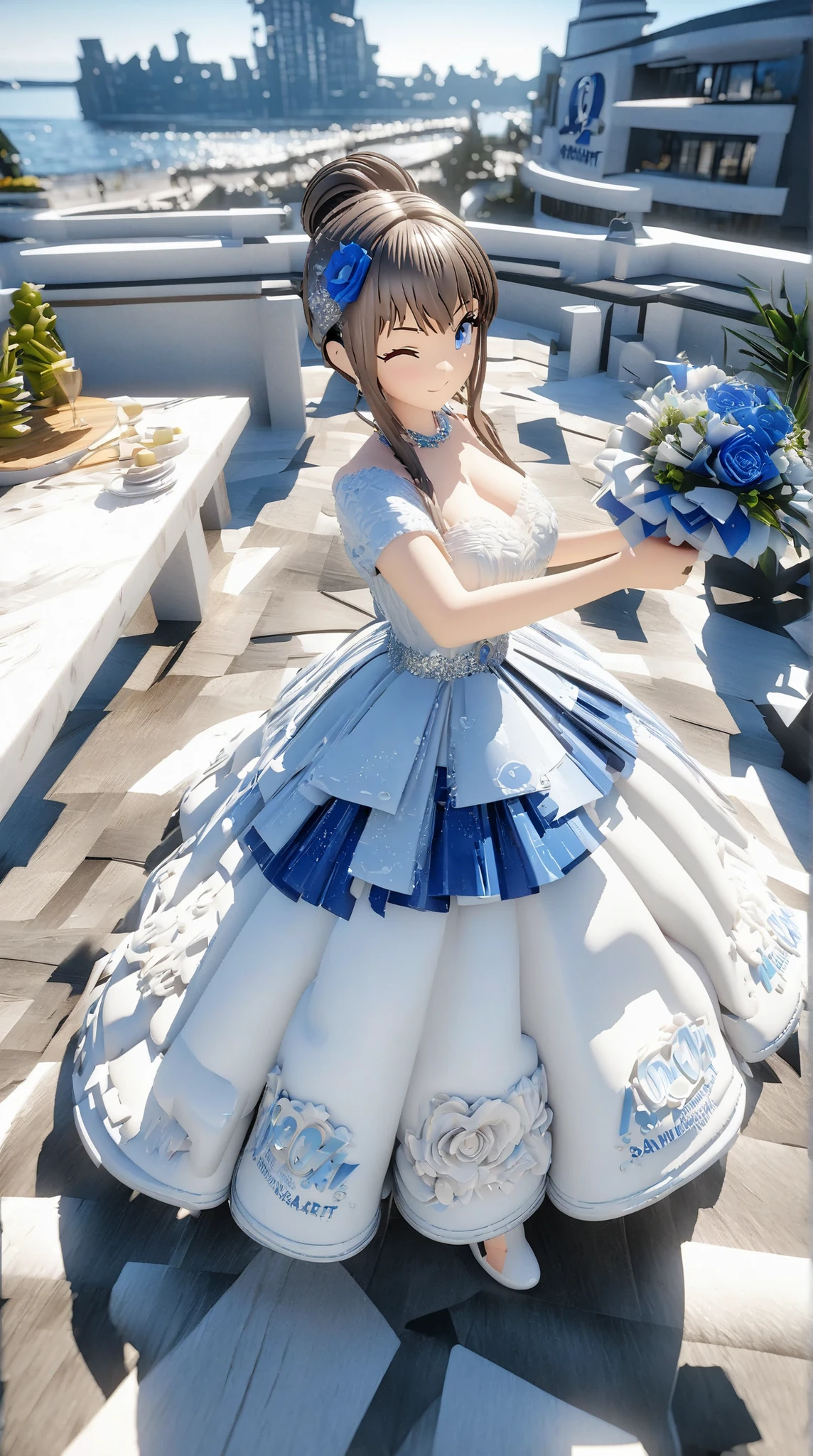 (masterpiece:1.2), ( top quality:1.2), super high resolution, logo celebrating the 2nd anniversary of SeaArt AI, (("SeaArt 2nd Anniversary")), 3D Style, 3D Figures, 3d rendering,  OC rendering, 8k