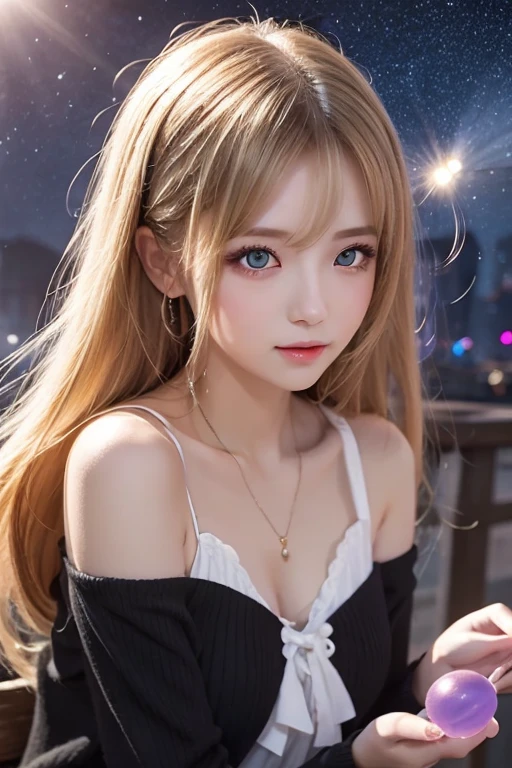 Highest quality,Realistic,masterpiece,detailed,High resolution,Cute , (masterpiece,  best quality,  dynamic angle),  full body shot,  (nsfw:1.4),  score_9, score_8_up, score_7_up, 1girl, detailed skin texture, detailed cloth texture, beautifully detailed face, masterpiece, best quality, ultra detailed, 8k, intricate details, best quality
1girl, sexy woman, cute face, small perky breasts, slim, perfect body, detailed face, long hair, ((blond hair)), blue eyes, high heels, tight sexy nightdress, detailed nightdress, transparent nightdress, breathtaking nightdress, white nightdress, Lace nightdress, ((naked breast)), wet nightdress, wet body, jewelry, happy, at the night, many candles, sexy pose, hand behind head, amorous, modern painting, vivid colors, dramatic colors, beautiful lighting and shading real photo, from below, cinematic, whimsical, looking at viewer, (((photo realistic)))