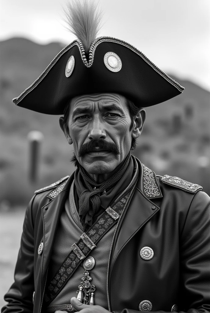 K4RL, photograph in style of karl blossfeldt, japanese war propaganda, (jolly roger flag background:1.4), mug shot of a japanese pilot