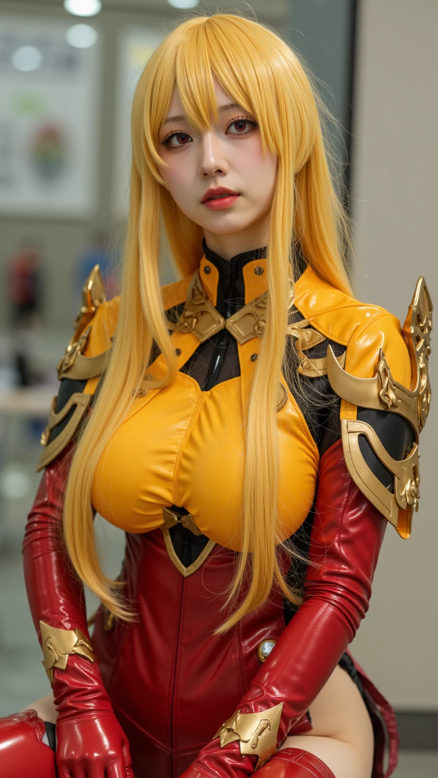 Highest image quality,Outstanding details,超高分辨率,(Fidelity:1.4),The best illustration,Favor the details,Highly cohesive 1girl,He has a delicate and beautiful face,Dressed in a light blue mech,wearing a mech helmet,Hold the direction controller,Riding on a motorcycle,The background is a high-tech lighting scene of the abandoned city of the future,Golden antlers, red and black cape,Rouge overalls,Water vapor female spy,Rouge complexion,Sauna buttock mist jelly flat chest,Golden wire fish net knee brace space jump,Top view,Wear boxing gloves,extremely happy,He Xiaotong