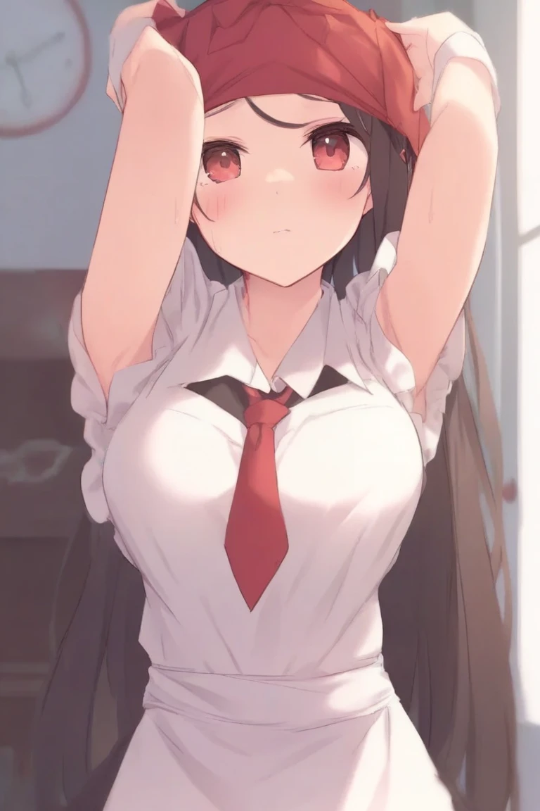 masutepiece, Best Quality,Illustration, Wallpaper, Ultra Detail, Little Face Lori、(((molesting)))、((fear:1.3))、(Teary-eyed:1.5)、(((Cute underwear)))、ample breasts、Cherry-colored nipples、medium-Long hair