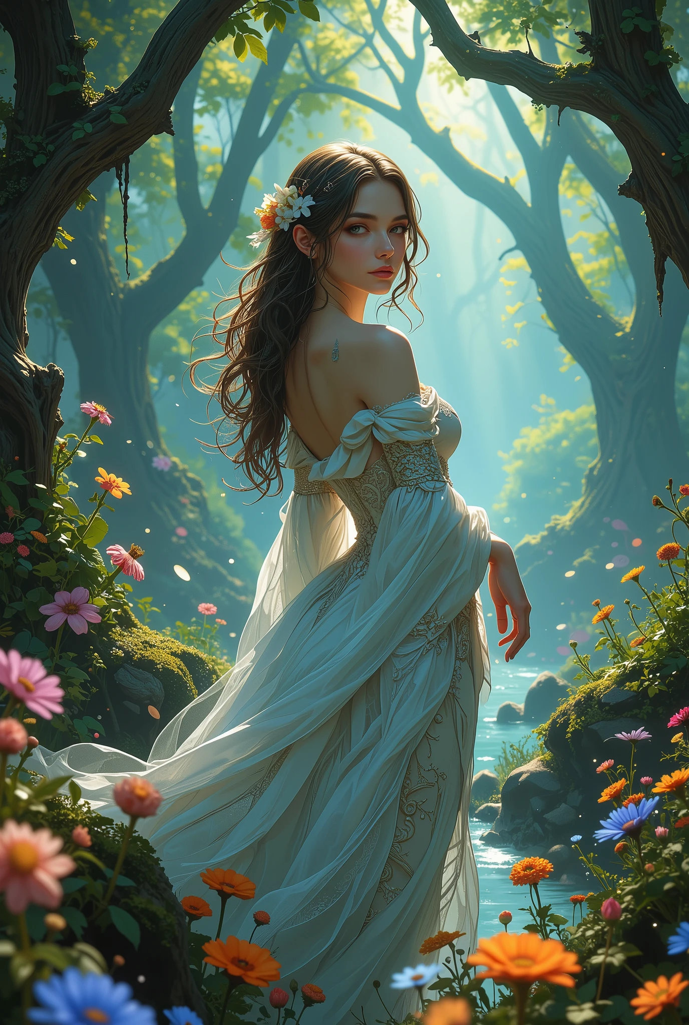 (masterpiece, best quality:1.2), 1girl, solo,bellissima,fairy tale,magical, fantastical, enchanting, storybook style, highly detailed