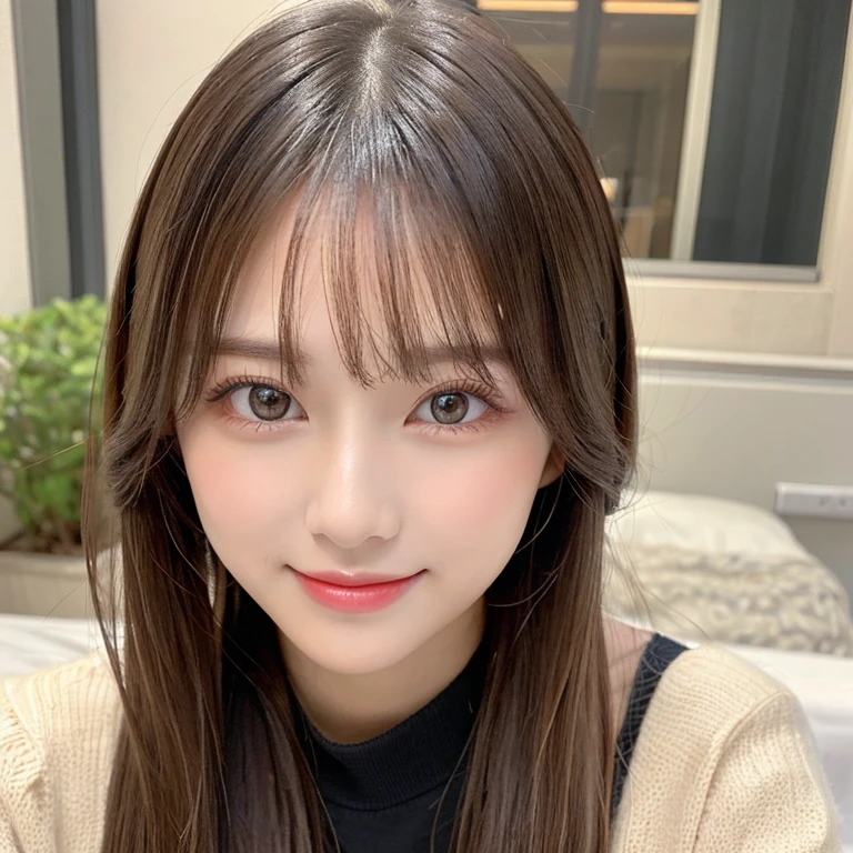 highest quality, shape, Very detailed, finely, High resolution, 8k wallpaper, Perfect dynamic shape, Beautiful and detailed, Summer clothes,Medium Hair,Natural color lip,smile,20-year-old girl、Midnight、Beautiful and elaborate face、Perfect and beautiful face、Slim face and figure,spread your arms wide,Big eyes,Take a photo with your face raised from below your knees、Small face、Beautifully detailed face、Perfect and beautiful double eyelids、Big cleavage、Long, Slender legs、One Woman、gravure、Skinny jeans、Watching the audience、runVery long hair, Blushing,