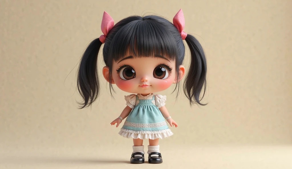 Generate a cute and adorable chibi character, 3d character, toy, doll, white background, character print, random camera view, full body, natural light, random pose, medium movement, perfect cinematic lighting, perfect composition, creative theme, vibrant colors.