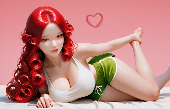 highest quallity、4K quality、 with dresan without shoulders plays woman、woman opens her legs wide、bare crotch、The woman is shy、A man inserts his penis into a woman, Asian woman, red haired redhead