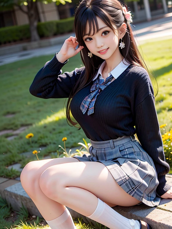1girl, woman, beautiful, medium breasts, flirtatious look, high res, (1girl eyes looking at viewer:1.55), Simple Background, Emphasis on the chest, whole body, cute face, beautiful face, nipple, light smile, (skirt lift:1.2), skirt lift pov, constricted waist, blush, shy, panties, underwear, 25 years old woman, skirt lift, flipped my skirt, (perfectly detailed face), looking at viewer:1.8, girl in summer cloth, 25 years old woman, photorealistic image, high res, girl in summer clothes, Plain costumes, mini skirt, park bench, one piece dress, photorealistic, (bokeh), best quality, 8k, UHD