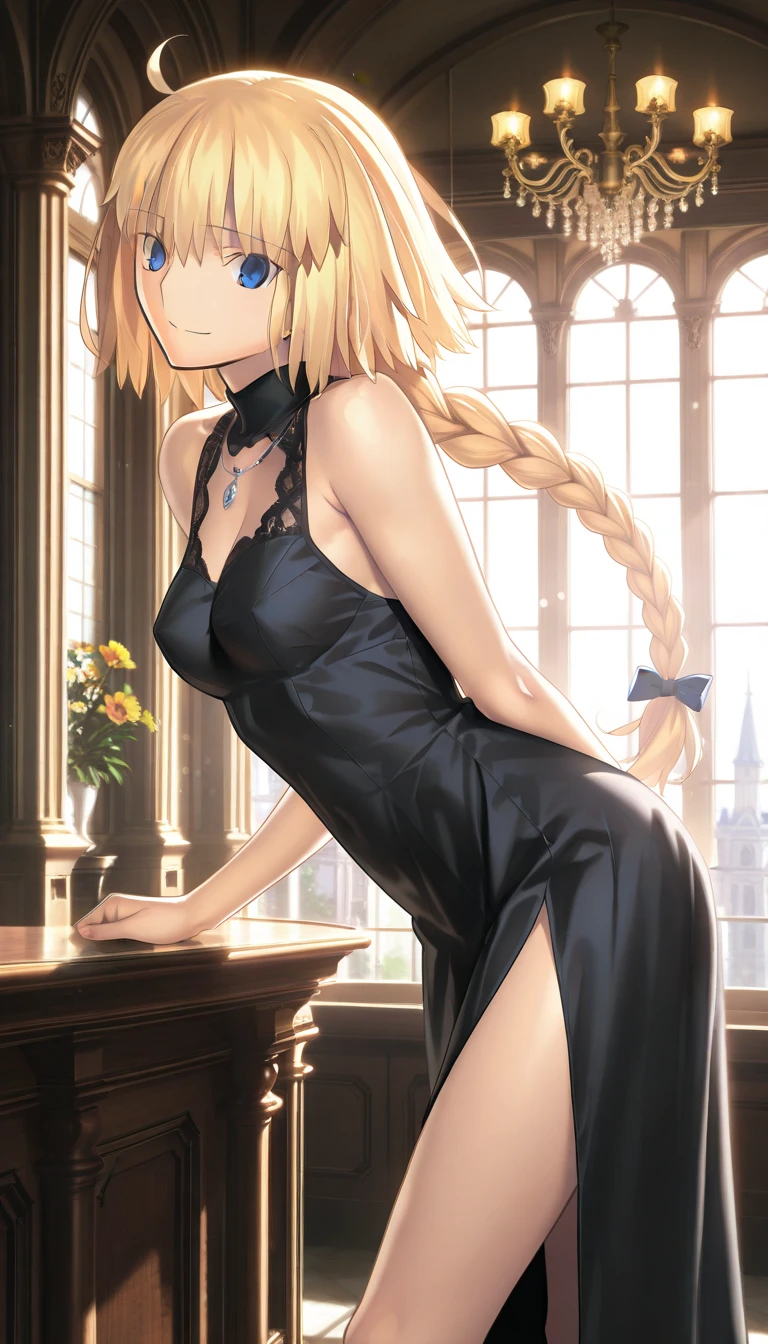 ((1girl)),((alone)),akane hououji,(masterpiece), (best quality), (ultra detailed), (best illustration), (best shadow), (absurdities), sharp focus, cowboy shot ,atmospheric perspective, depth of field, dynamic posture looking at the viewer, large , narrow waist, wide hips, wide thighs, round butt, ec, rom (very detailed eyes, lips 1.1), very detailed eyes, eyes, very face detailed, very beautiful face, full height, beautiful slim figure, femininity, expressive appearance, elastic big breasts, sexu blonde hair, hair, blue eyes,((1piece black dress:1.4)), ((short dress) ), ((tight dress)),((bare shoulders, bare arms, ((neckline)),((black heels)), curves, defined body, Perfect and beautiful body, perfect and beautiful, closed mouth, smile, smile happy, blushing, (sexy pose: 1.2), ((solo: 1.4)), sting: 1.3,(( : 1.5, exterior : 1.5, night: 1.5, city lights: 1.4, buildings: 1.5, streets: 1.4, Japanese metropolitis: 1.4)),looking back,from behind,(( focus on ass )), point of view :(from below), fect anatomy, perfect hands