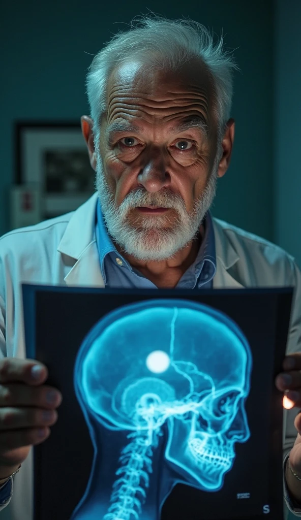 Close-up of Tomas Harvey meticulously slicing the brain into small pieces, intense focus on his face, scientific tools on the table, brain fragments on glass slides, a map of the world in the background representing global distribution, historical setting, dramatic lighting, ultrarealistic.