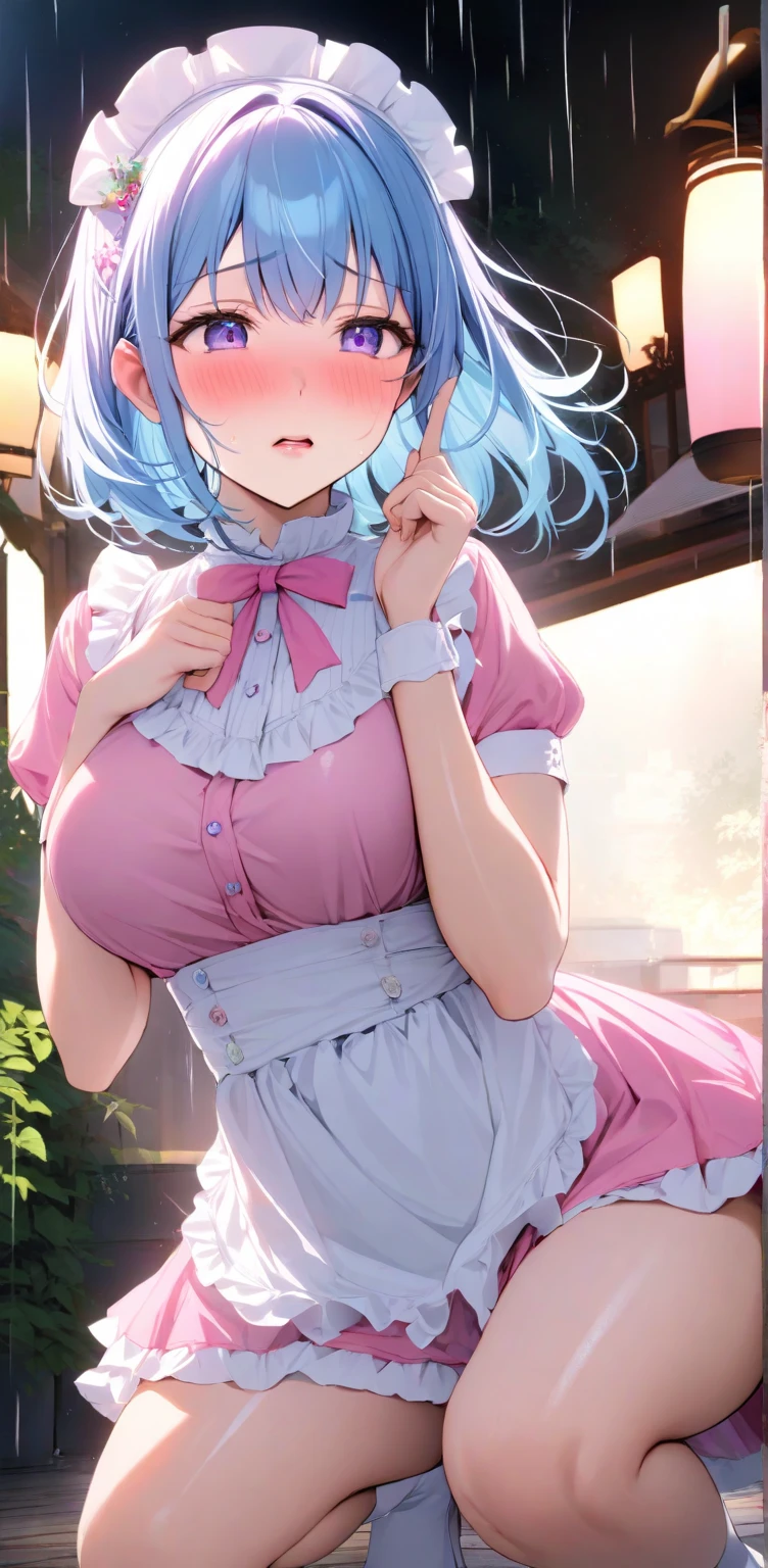 pov,bukkake,bed room,steam,スカート,