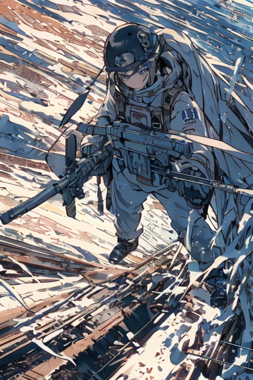 android phone wallpaper: american navy seal sniper in tactical