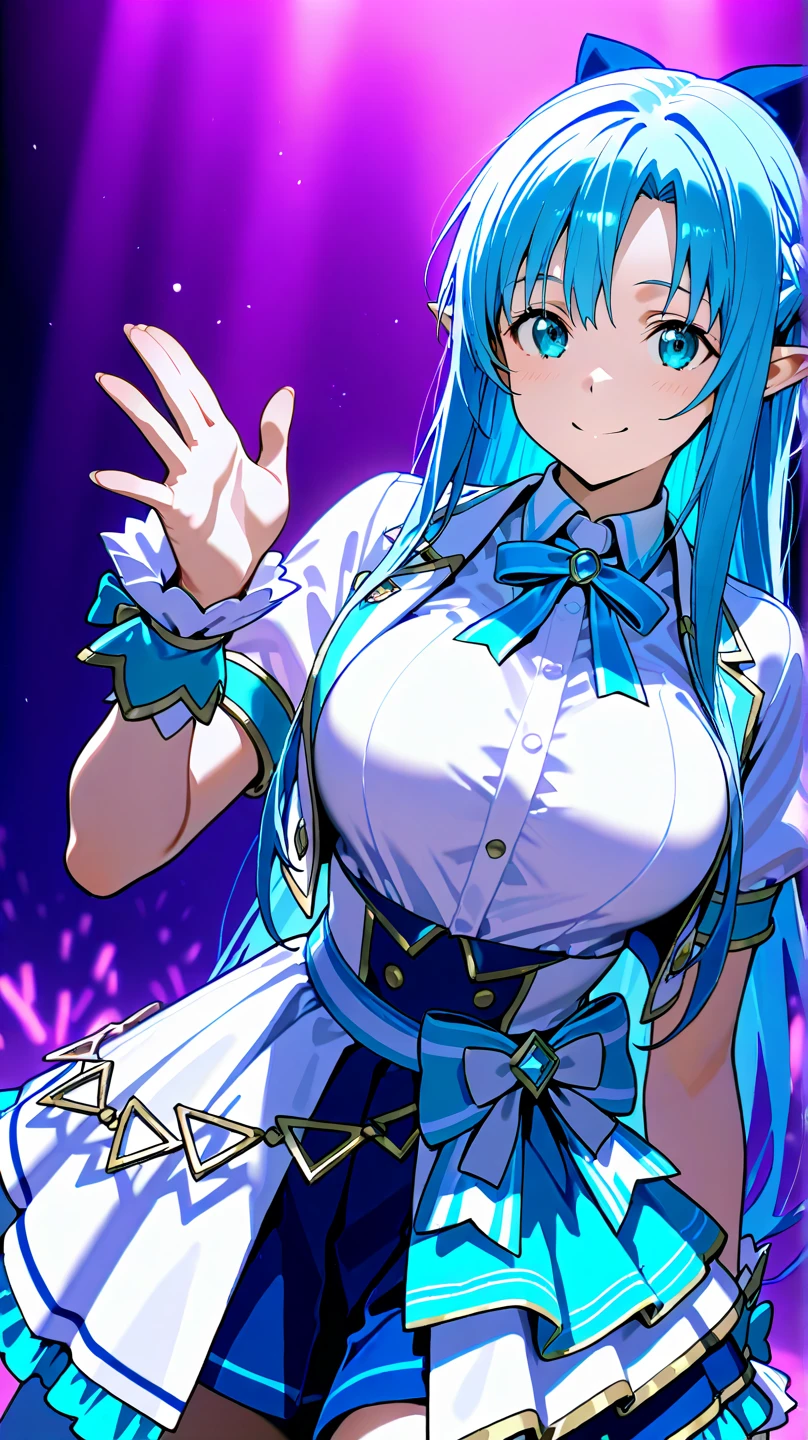 anime moe images、a beauty girl、Futuristic cities、during daytime、Plump body、Colossal tits、Archaic Smile、thick thight、write、Full nipple visible、Full view of genitals、Gal、with blush cheeks、超A high resolution、Anatomically correct human body