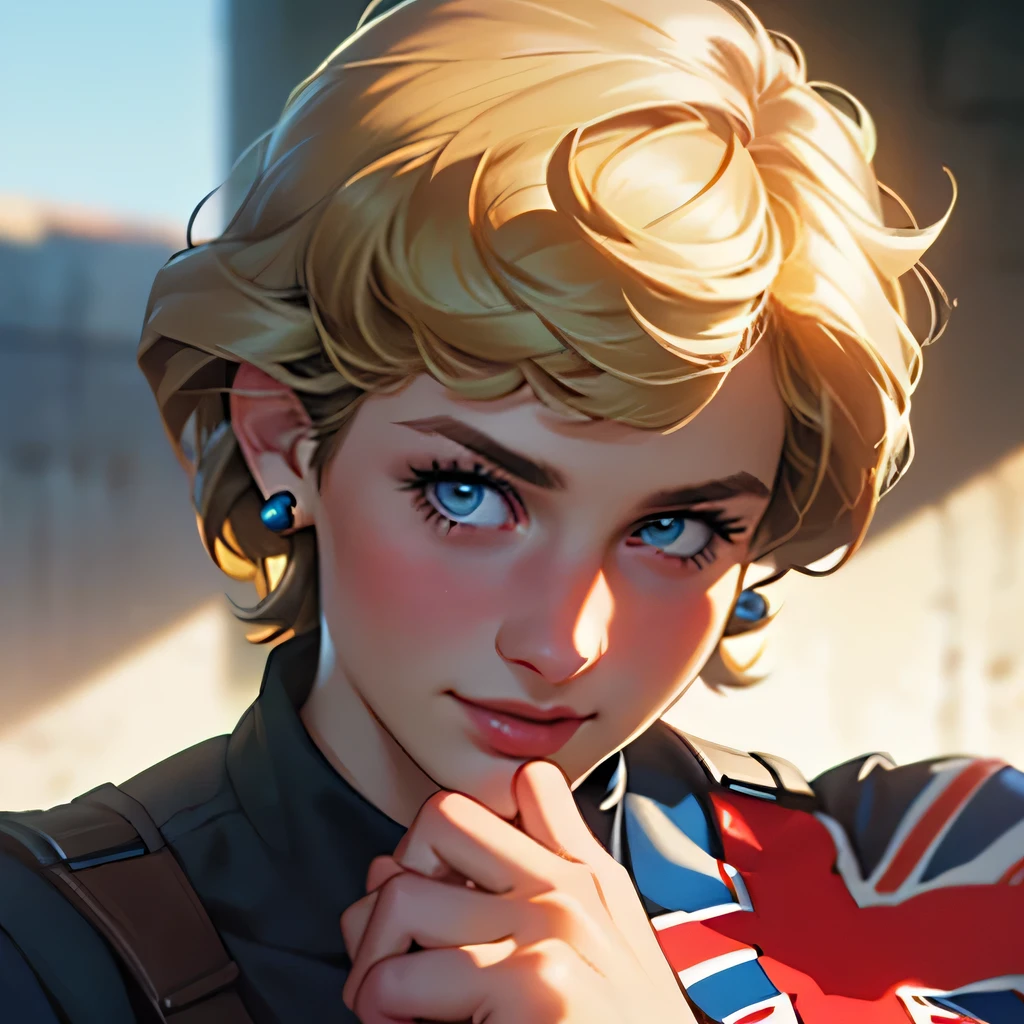 (masterpiece:1.3), (8K, Realistic, RAW Photos, Highest quality: 1.4), (One Girl), Beautiful Face, (Realistic Face), Beautiful Hairstyles, Realistic eyes, Beautiful details, (Realistic Skin), Beautiful Skin, Absurd, charm, Ultra-high resolution, Ultra-realistic, Very detailed, Golden Ratio, (Best Shadow), Cinematic, (Complex:1.4), High Contrast, Side lighting, ((Princess Diana)), (laughing), ((Accurate hands and fingers)), ((captain Britain)), Caucasian female, (Blonde Hair, short hair:1.3), (she have UnionJack costume), (she have UnionJack large round hield), BREAK ((全身を写す))BREAK (しかめ面), ((泣いている)), ((口を開けなさい:1.3)),(おびえた表情:1.2), フラッシング, (汗), NSFW ((フェラチオ)), ((フェラチオをする)), (フェラチオ顔), deepthroat, ((顔に射精:1.3)), (舌の上で射精:1.3), 壊す ((男性1名, 1 茶色の太い陰茎:1.3)), 本当のペニス, (発射体付き:1.3, 過剰な射精:1.4), ((胸像:1.1))