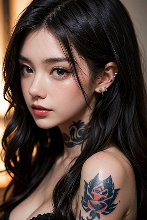 (Browsing Caution:1,4),Mix 4, (8k, RAWphotograph, Highest quality, Tabletop: 1.45), (Realistic, Realistic: 1.37),illumination, night, プロのillumination, photographn mapping, Radio City, Physically Based Rendering, Gradient Brunette, 高品質のphotograph, High resolution, 1080P, (Detailed facial depiction), (Detailed description of the hand), (Delicate CG), Extreme light and shadow, Rich details, (Detailed facial features), (Highest quality), Look in front of you, Highly detailed face, Highly detailed lips,  超High resolution, (Faithfulness: 1.4), photograph, 1 girl, [(sad)],  , Thin limbs, movie, Cool pose, I Cup, Highest qualityな完璧なボディ, photographのような, (1 girl: 1.3), Perfect balance, (Huge, Perfect breasts, Areola),(Realistic, Photorealistic:1.37),One Girl, Cowboy Shot,Professional Lighting, Photon Mapping, Radio City, RAWphotograph、(Photorealistic:1.4)、Octane Rendering、Complex 3D rendering with ultra-detail, Studio Soft Light, Rim Light, Vivid details, Super Detail, Realistic skin texture, Detailed aspect, Beautiful details in the eyes, Highly detailed CG Unity 16k wallpaper, compensate, (Detailed Background:1.2),Highest quality, 超A high resolution, Tabletop, One Girl, One girl,alone, Upper Body,View Viewer, White Background, Multicolored Hair, compensate , Lips parted, Black Lips, eyeliner, Gothic, Goth Girl,((Light on face:1.2)),((movie照明:1.2)),(Photorealism:1.4),((30 piercings in left ear)),((necklace)),((A woman who always smiles)),((nightのプールサイド:1.6)),((Lighting on face:1.1)),((Upper Body:1.2)),((Delicately depicting the face:1.2)),(One-length short bob hair:1.5),((Multicolor hair color:1.4)),((black colored contact lenses:1.2)),(((Completely naked))),(((nsfw))),(((Completely naked))),((((Completely naked)))),(((nsfw))),(((((Completely naked))))),((Small breasts:1.4))