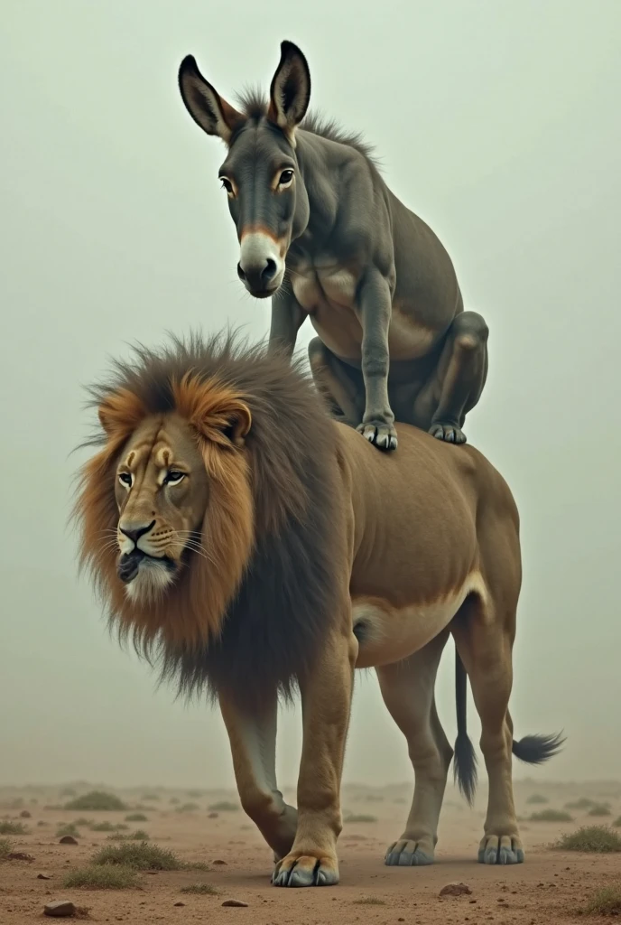 ((((((lion ???? goat)))))), masterpiece, high quality, realistic, detailed background, (((lion paws, goat hooves, ????, ??????????, side view))), (feral), (((wide hips))), ((((equine ?????, ????, huge balls, standing, ??????????)))), (masterpiece), best quality, 4k, 2k, ((((feral, duo, ????, ??????????, dirty))))