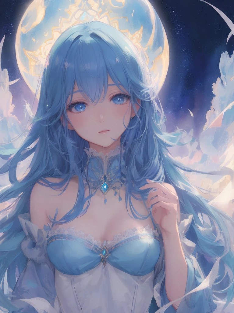 (Tying her sky blue hair into a single braid),(Pink Eyes),Fair skin,whole body,alone,Lonely face,Snowy Night,Shining Night Sky,A lonely girl who got dumped just before Christmas,(masterpiece, Highest quality, Very detailed), Best Shadow,Detailed Background,Beautifully detailed face,High Contrast,Best lighting, Very delicate and beautiful,Cinematic Light,Hyper Detail,8k,Dramatic Light,Exquisite detail,