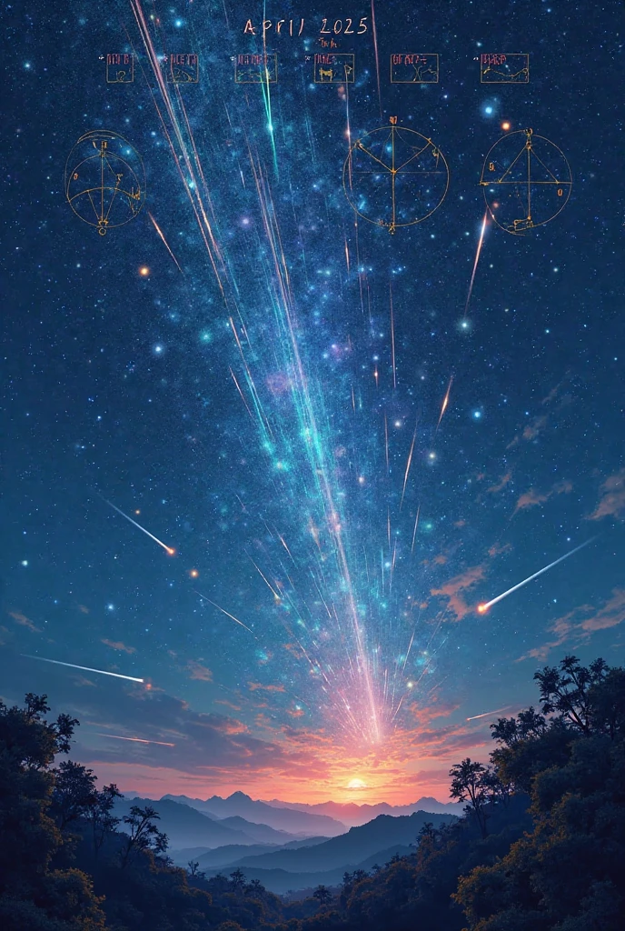 Lyrids meteor shower 2025 for the Philippines poster
April 15-25, 2025 and will peak on the 22nd-23rd
The π-Puppid meteor shower is active from April 15-28, peaking on the 23rd.