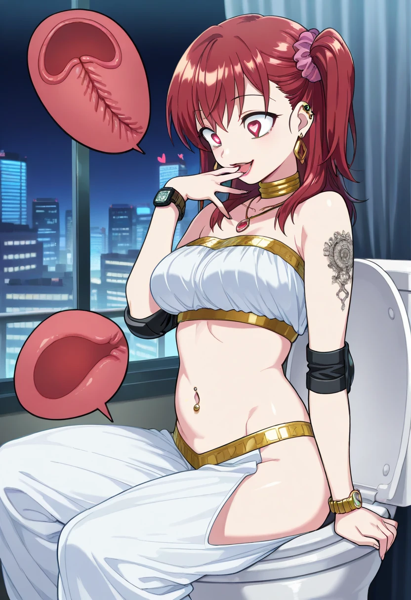 1girl,alone,gyokuyou,(masterpiece),(sharp focus),(best quality),Looking at viewer,(perfect details),detailed,curvy body,dynamic pose,perfect anatomy,perfect hands,ray tracing,depth of field, long hair, bright pink hair, bun, single hair bun, blue-green eyes, ((light in the eyes)), white skin, adult beauty, milf, pink eye shadow, ornament on the forehead, ( wet eyes), eyes up, blushing, (open mouth slightly), (lean forward), (((smooth hair with hand))), tilt head, collarbone, focus on ass, position, focus on ass, standing, from behind, inside, ((red bunny ears)), ((black pantyhose)), perfect, point of view, smile, ((red playboy bunny outfit)), hands, the bedroom is dimly lit by candles, standing next to a luxurious Chinese-style canopy bed, Chinese-style cut, large breasts, medium waist, wide hips, medium thighs, round butt, pov (from below),