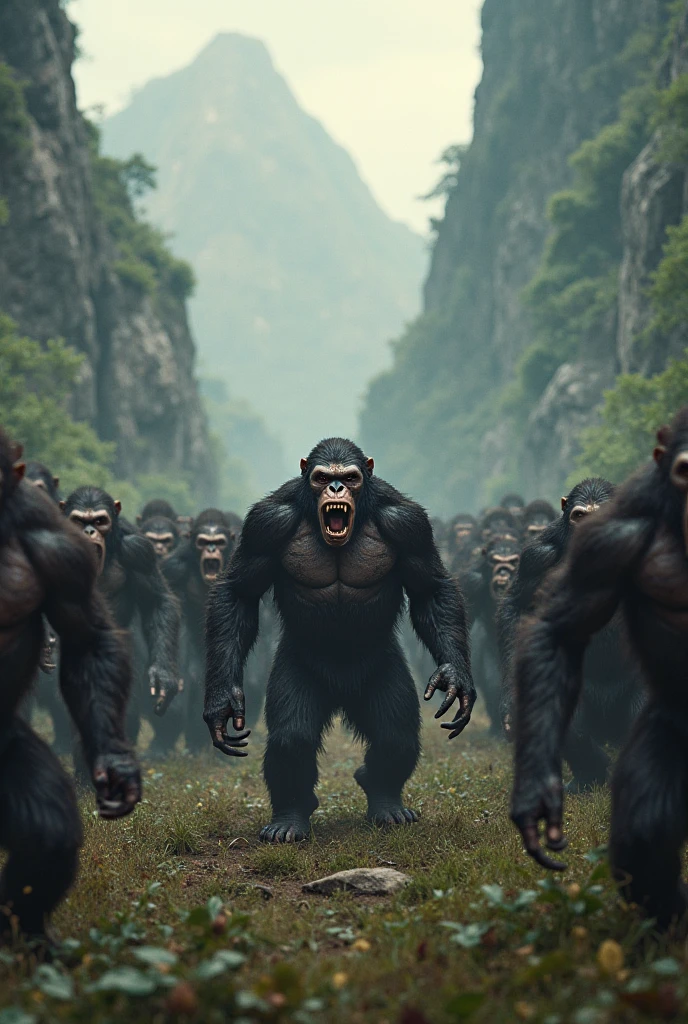 Movie from the world of the apes