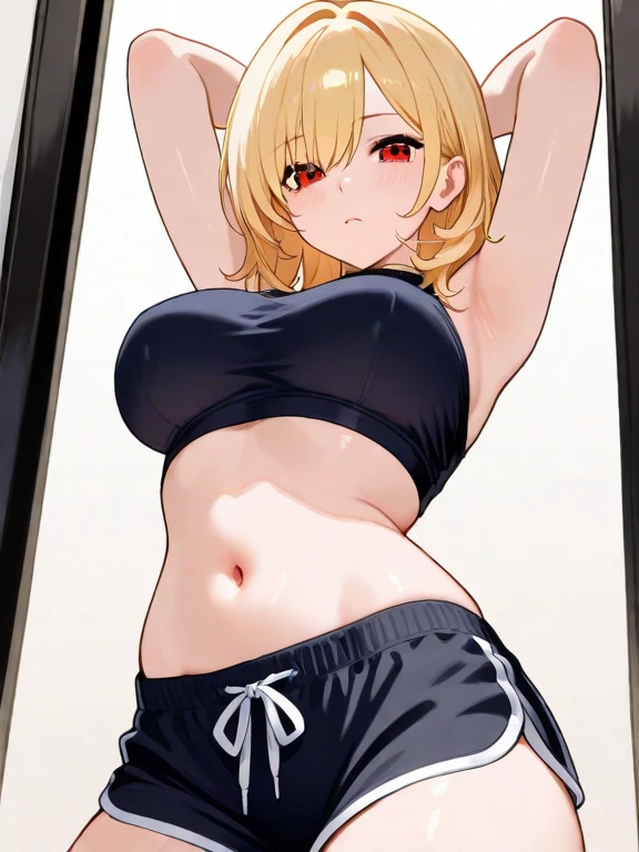 ((highest quality, 8K, masterpiece :1.3)), 1 girl, A cute woman who emphasizes her slender abdominal muscles :1.3, (random hairstyle, big breasts :1.2),Tank top :1.2, super detailed face, fine eyes, double eyelid,NSFW,sexy girl,big ass,sex,insert penis