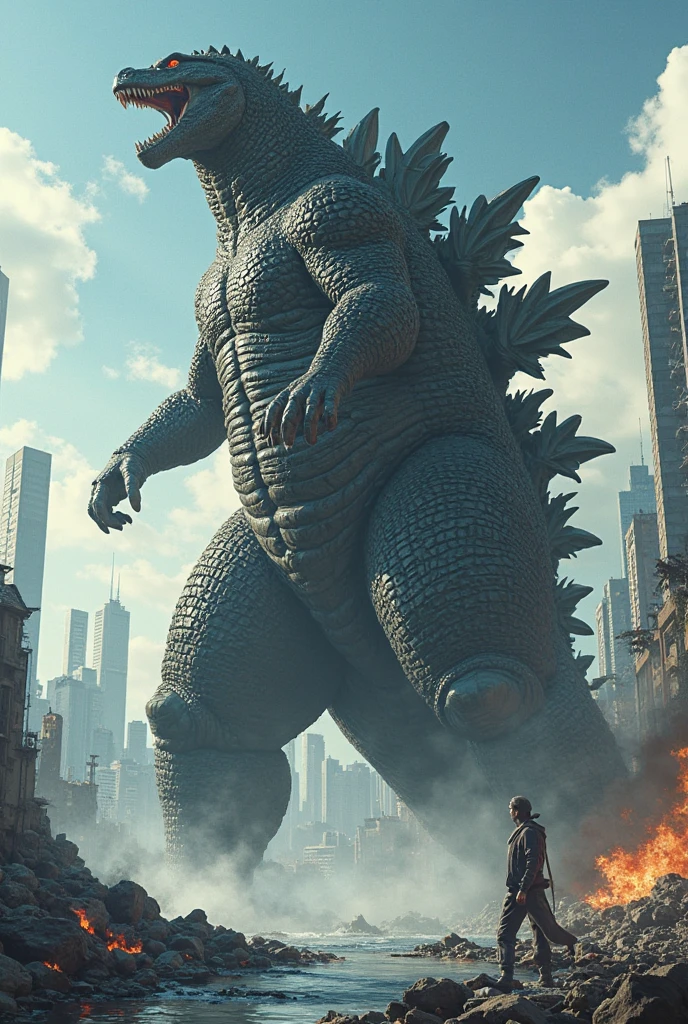 Godzilla with penis