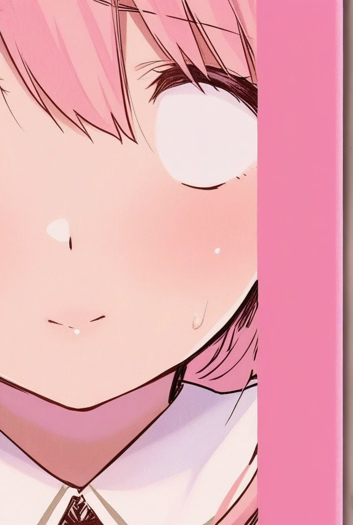 RanmaChan, short red hair, big breasts bouncing, whole body, lying on a bed, lying down, blush, sleeping clothes, silk clothing, toomuch cum, ropa de seda, pijama seda, Sleeping shirt