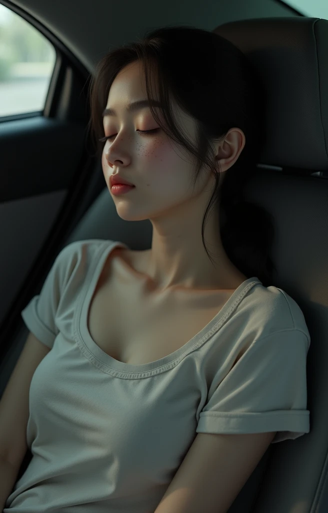 Beautiful hot 15 Yeats old girl dead, unconscious, closed eyes in car crash.
Ultra realista, ultra detalhado, melhor qualidade