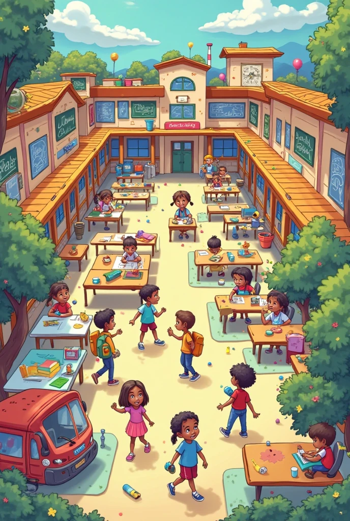 Representative mural for the school