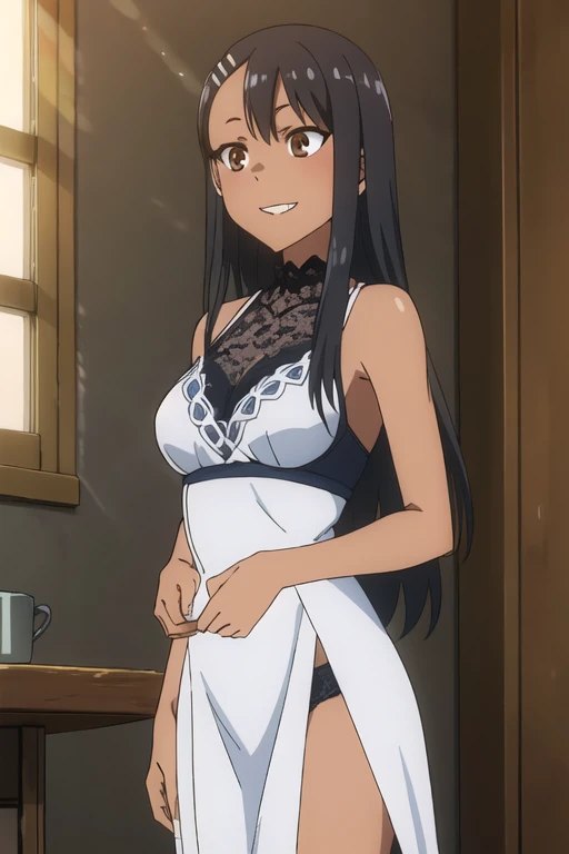 ((masterpiece)), ((best quality)), (ultra-detailed), ((kawaii)), cute, (lovely), ((extremely detailed)), 4K, (8K), best quality, (beautiful), (((((very wide shot))))), ((5girls)), ((beautiful eyes)), topless, panties, small breasts, outdoors, river, (playing), smile, (((((looking away)))))